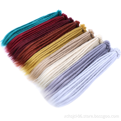 Dreadlack Locs Crochet Hair Dreadlack Locs Crochet Hair Pre looped Synthetic Crochet Braiding Hair for Girl
